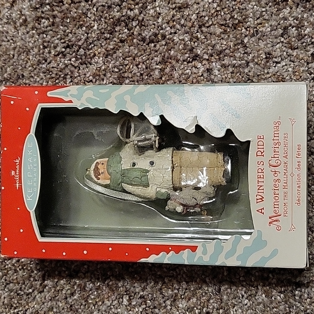Memories of Christmas Hallmark Ornament 2002